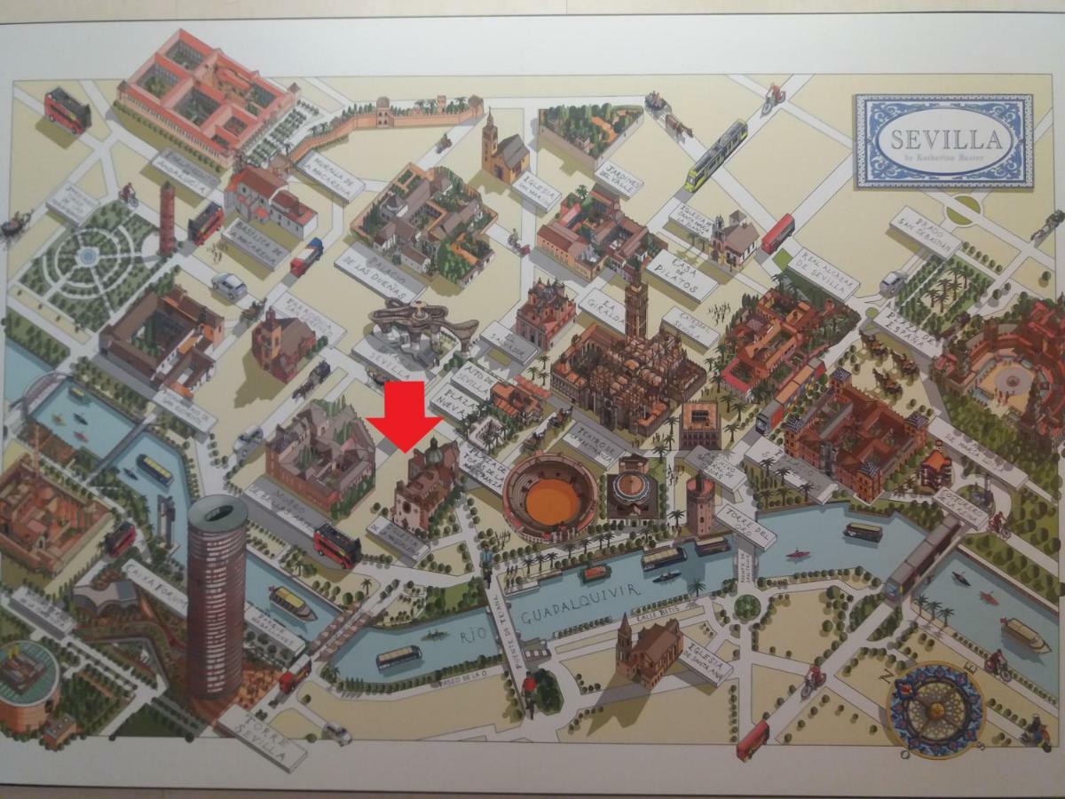 Loft City Center+Free Parking Sevilla Buitenkant foto